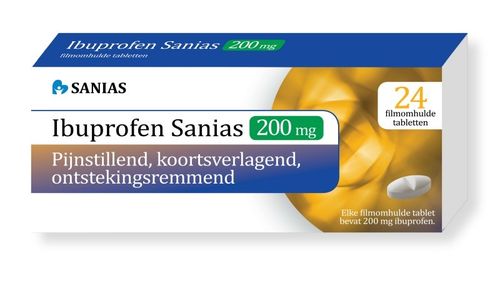 Sanias Ibuprofen 200 mg - 24 tabletten