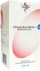 Fagron Chloorhexidine mondspoeling 0,2% - 200 ml