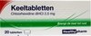 Healthypharm Chloorhexidine keeltablet - 20 tabletten