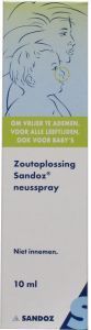 Sandoz Zoutoplossing neusspray - 10 ml