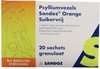 Sandoz Psylliumvezels granulaat suikervrij orange - 20 sachets