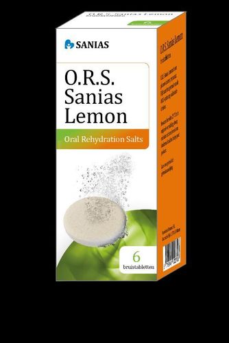 Sanias ORS lemon bruistablet - 6 stuks