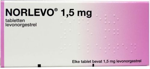 Norlevo morningafterpil 1.5 mg - 1 tablet