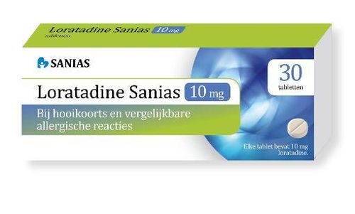 Sanias Loratadine 10 mg - 30 tabletten