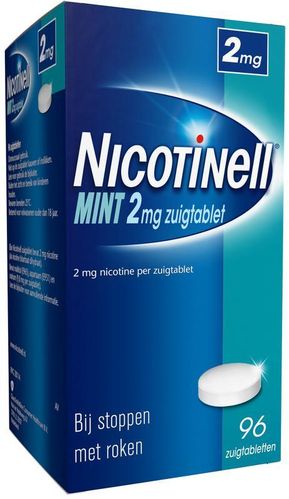 Nicotinell Mint 2mg zuigtabletten - 96 stuks