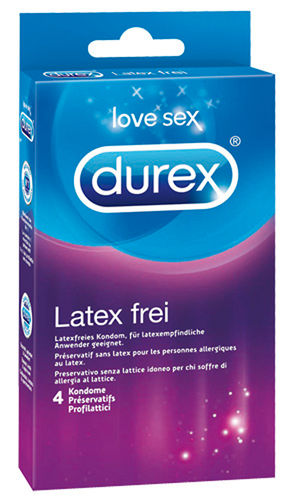 Durex Latex vrije condooms - 4 stuks