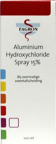 Fagron Aluminiumhydroxychloride spray 15% - flacon 100 ml