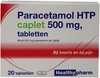 Healthypharm paracetamol 500 mg - 20 caplets (ovaal)