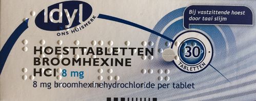 Idyl Broomhexine 8 mg hoesttabletten - 30 stuks