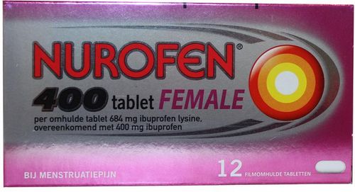Nurofen Female  400 mg - 12 tabletten