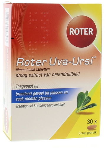 Roter Uva ursi - 30 tabletten