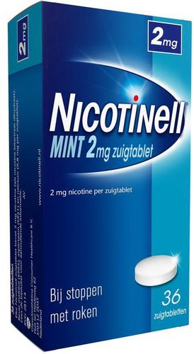 Nicotinell Mint 2mg zuigtabletten - 36 stuks