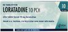 Loratadine tablet 10 mg PCH - 30 stuks