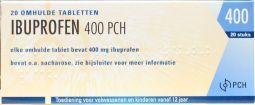 Ibuprofen 400 mg TEVA - 20 tabletten