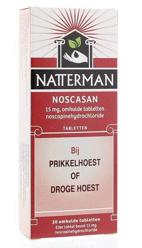 Natterman Noscasan 15 mg - 20 tabletten