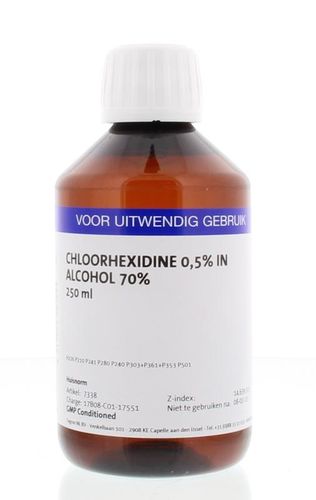 Chloorhexidine 0.5% alcohol 70% - 250 ml