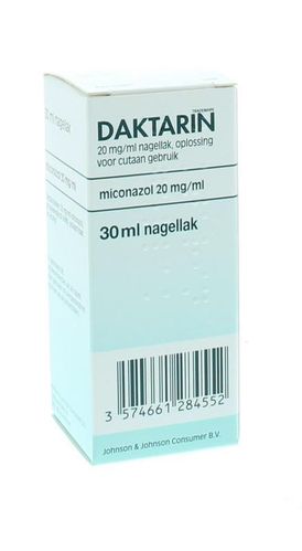 Daktarin nagellak 2% (miconazol 20 mg/g) - 30 ml