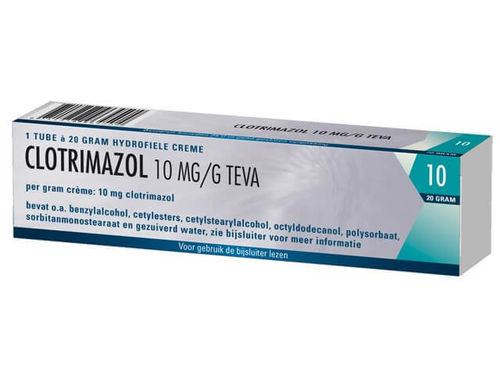 Clotrimazol 10 mg/g creme TEVA - 20 gram