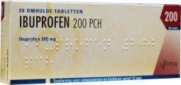 Ibuprofen 200 mg TEVA - 20 omhulde tabletten