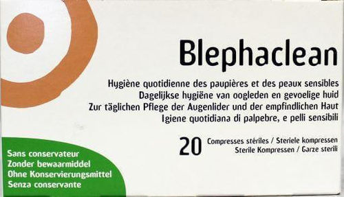 Blephaclean - 20 kompressen