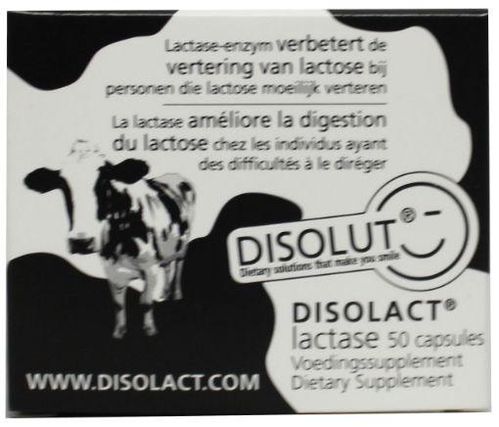 Disolut Disolact (lactase) 3000 FCC - 50 capsules
