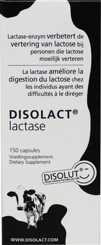 Disolut Disolact (lactase) 3000 FCC - 150 capsules