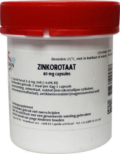 Zink orotaat 40 mg Fagron - 250 capsules