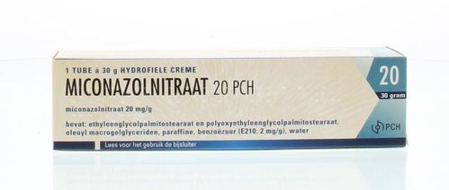 Miconazolnitraat 20 mg/g creme PCH - 30 gram