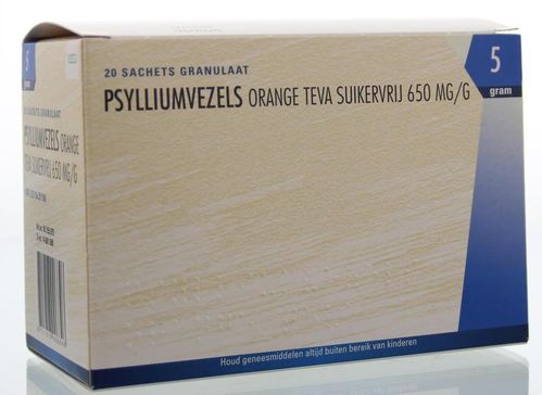 Psylliumvezels granulaat SKV TEVA Orange - 20 sachets