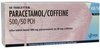 Paracetamol/coffeine 500/50 mg PCH - 50 tabletten