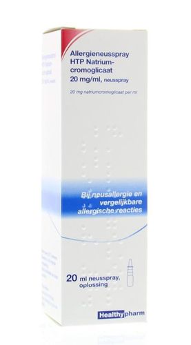 Allergieneusspray HTP Natriumcromoglicaat 20mg/ml - 20 ml
