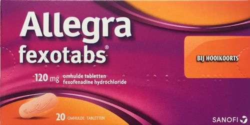 Allegra Fexotabs 120 mg - 20 tabletten