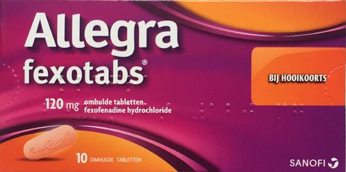 Allegra Fexotabs 120 mg - 10 tabletten