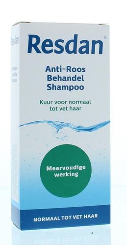 Resdan Shampoo normaal/vet haar mild - 125 ml