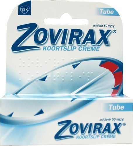 Zovirax koortslip crème - 2 gram // RO