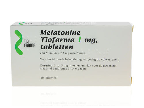 Melatonine Tiofarma 1 mg - 30 tabletten